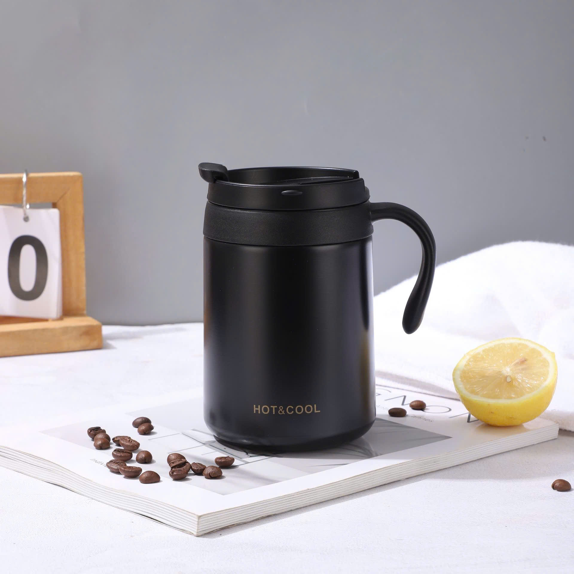 Ca giữ nhiệt có nắp Hot&Cool inox 304 500ml