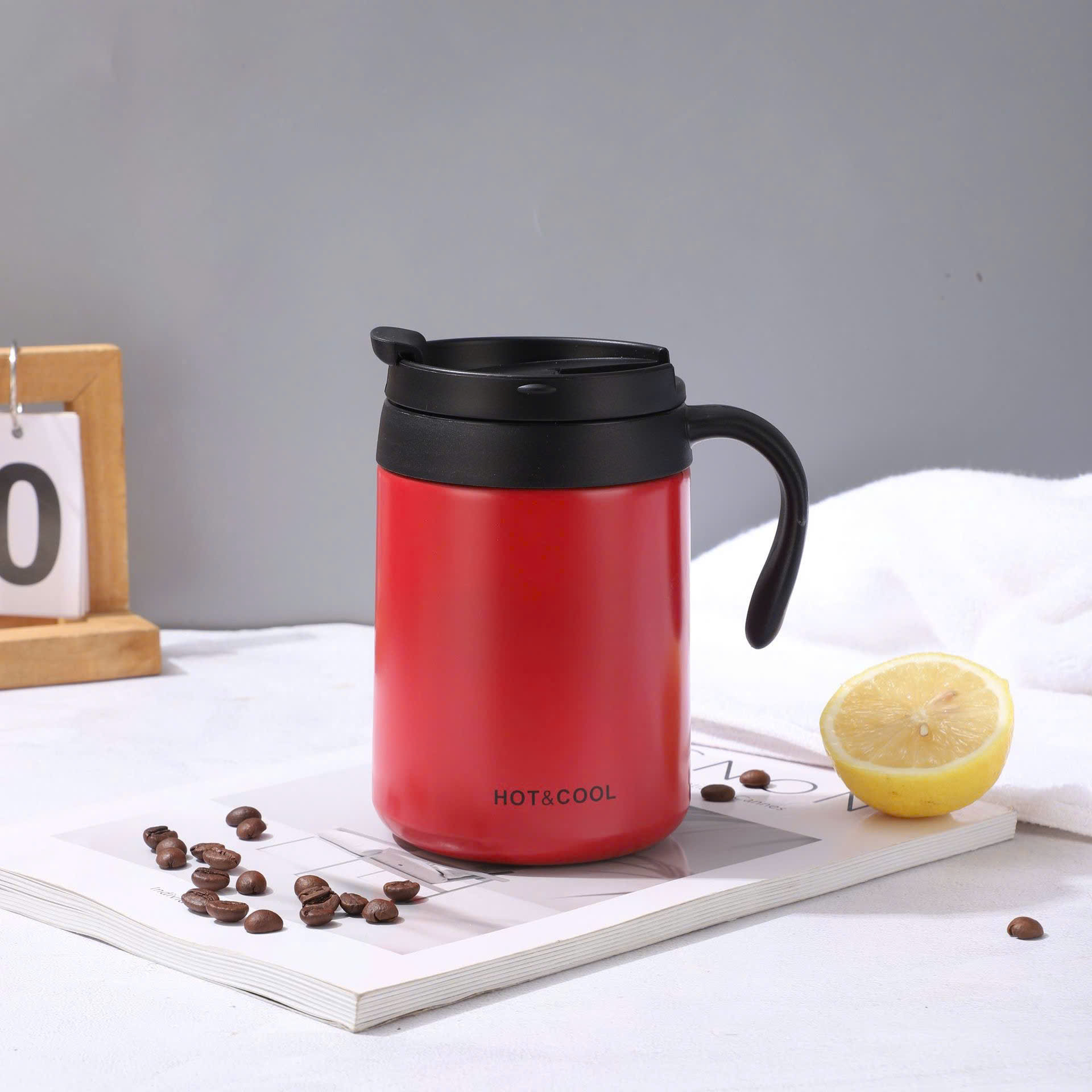 Ca giữ nhiệt có nắp Hot&Cool inox 304 500ml