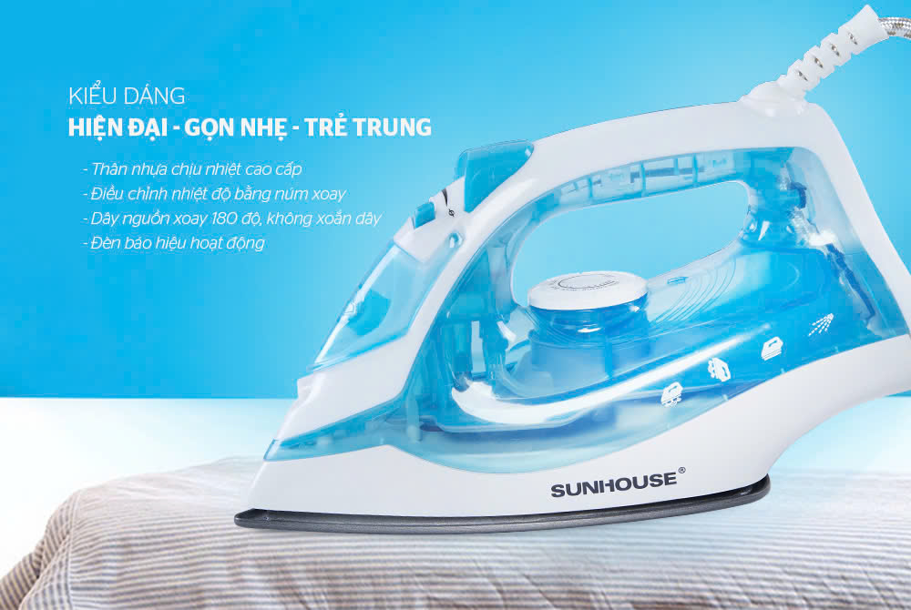Bàn là hơi nước Sunhouse SHD2065