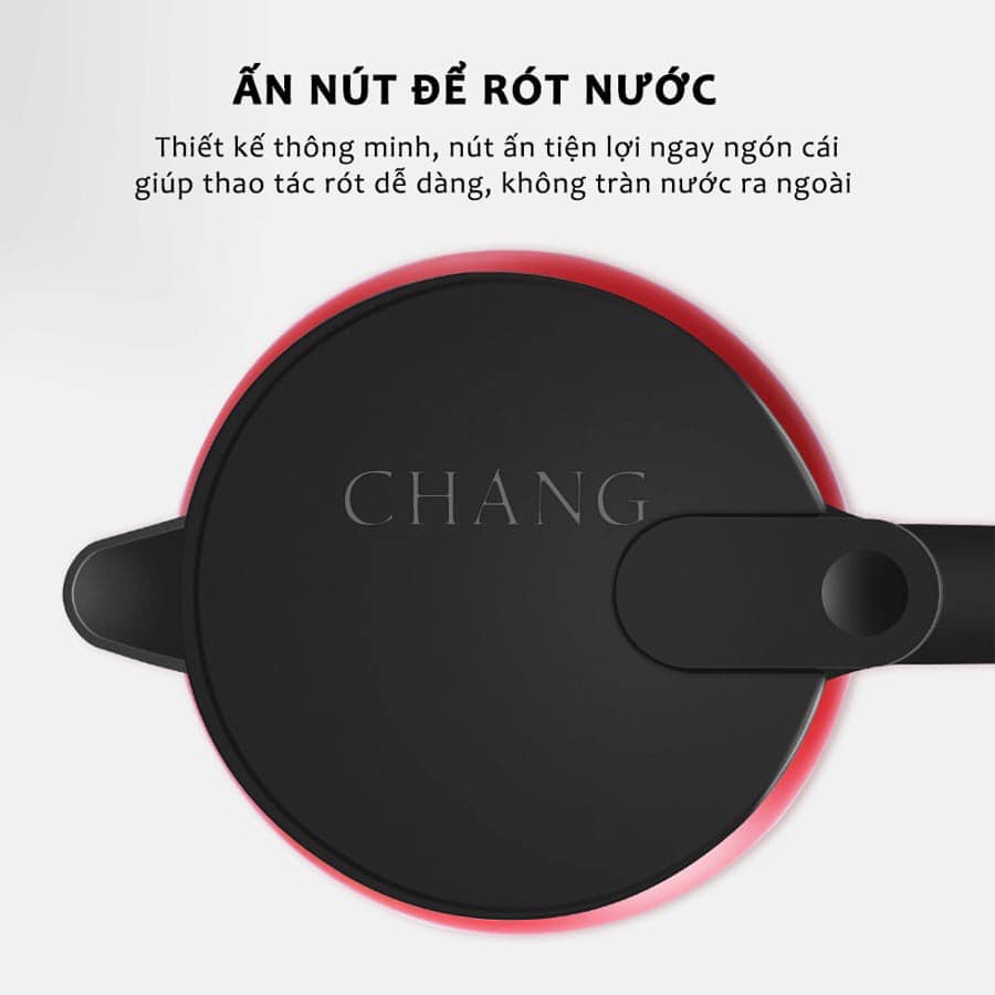 Ấm giữ nhiệt pha trà có lõi lọc 1000ml cao cấp