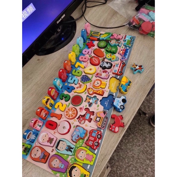 Bộ đồ chơi câu cá gỗ phát huy sự sáng tạo của bé