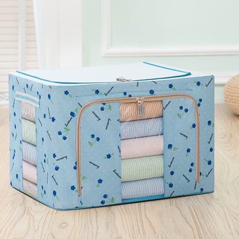 Túi vải đựng chăn mền quần áo khung sắt cao cấp