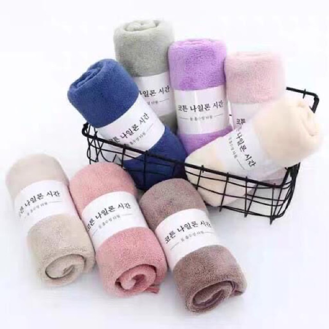 Khăn tắm lông cừu Hàn Quốc siêu mềm mịn