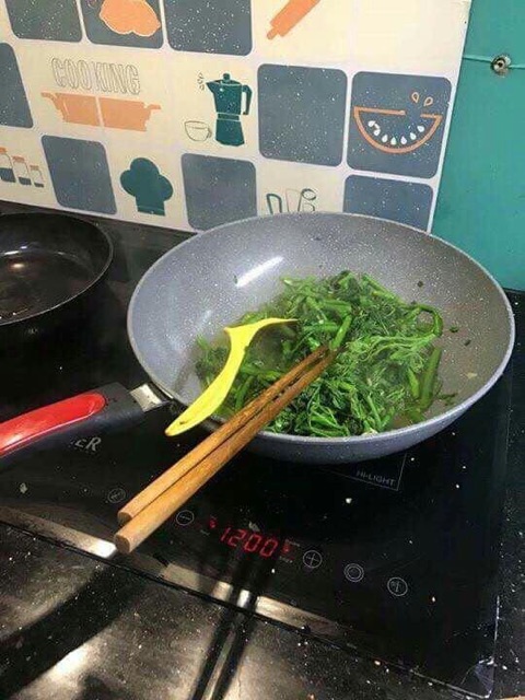 Chảo chống dính vân đá CERAMIC sâu lòng size 32cm