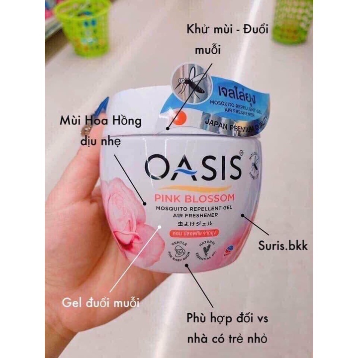 Sáp thơm đuổi muỗi OASIS chuẩn Thái