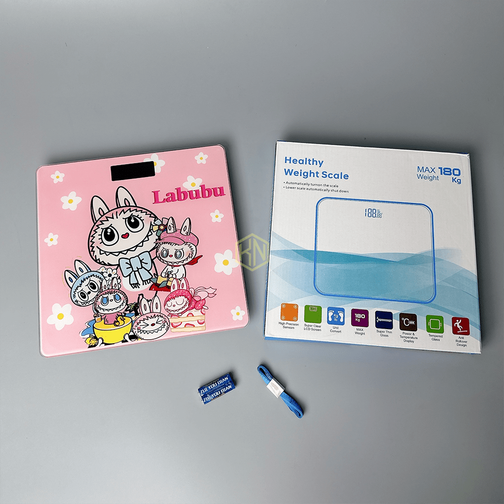 Cân điện tử hoạt hình siêu dễ thương