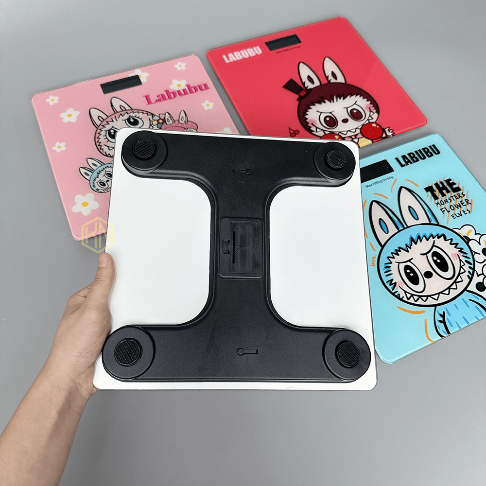 Cân điện tử hoạt hình siêu dễ thương