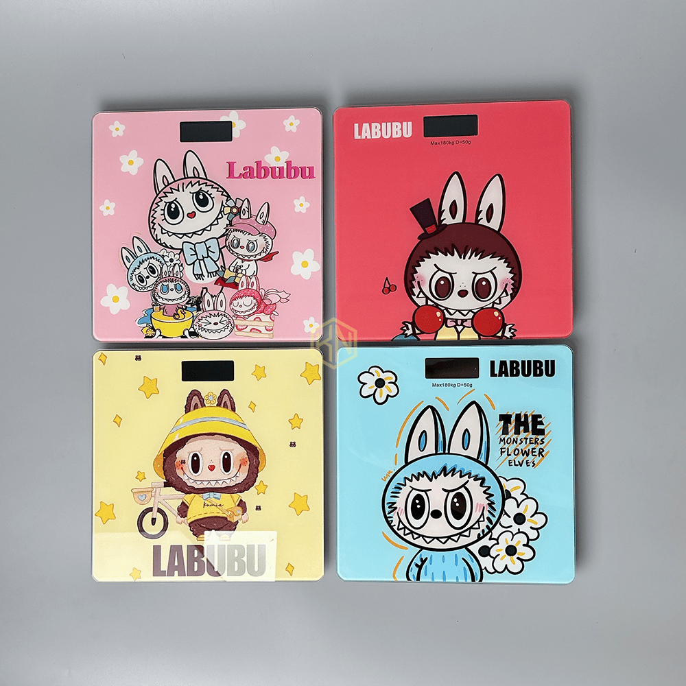 Cân điện tử hoạt hình siêu dễ thương