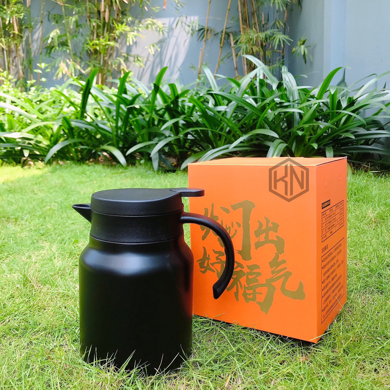 Ấm giữ nhiệt pha trà có lõi lọc 1000ml cao cấp