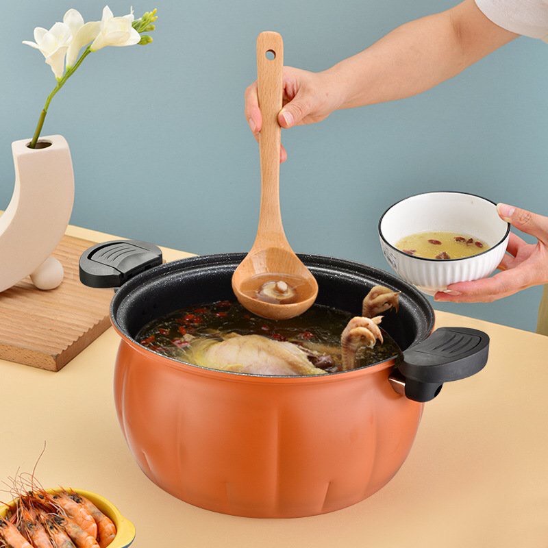 Nồi áp suất chống dính đa năng hình bí ngô 28cm