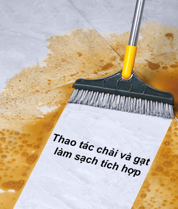 Chổi chà sàn gạt nước thông minh xoay 120 độ