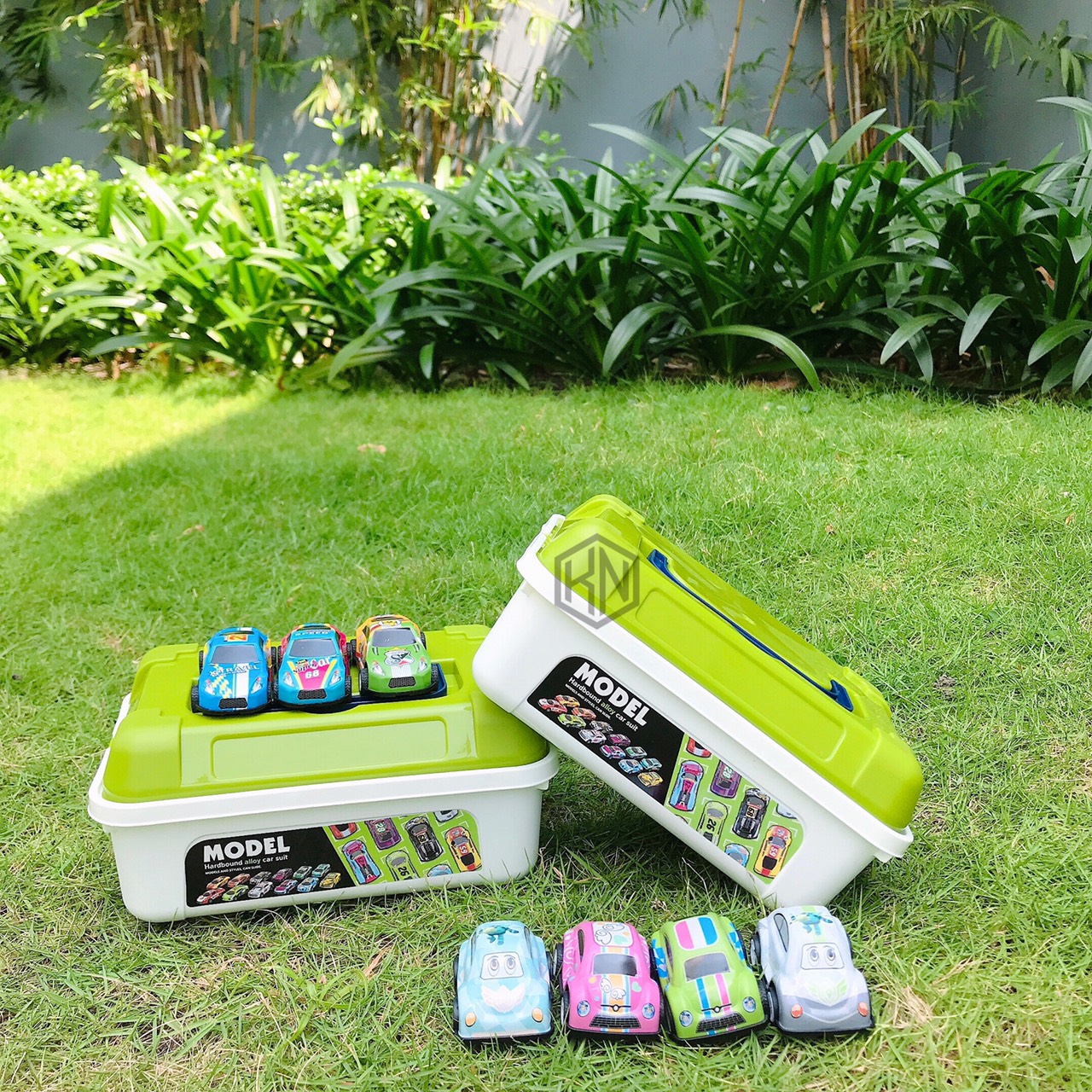 Bộ 30 đồ chơi mô hình xe ô tô mini bánh đà cho bé