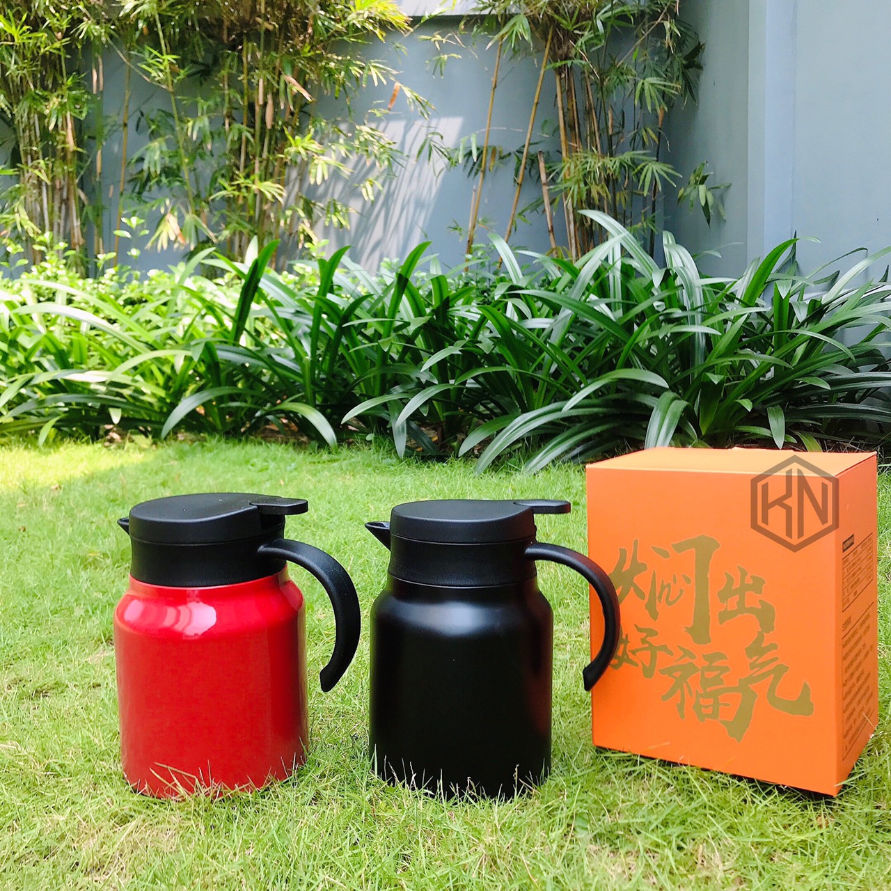 Ấm giữ nhiệt pha trà có lõi lọc 1000ml cao cấp