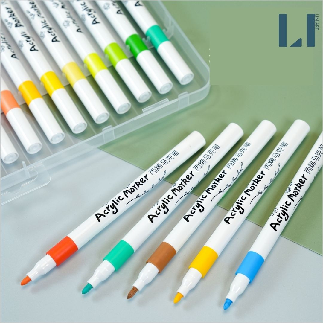 Bút màu ACRYLIC 48 màu tươi sáng