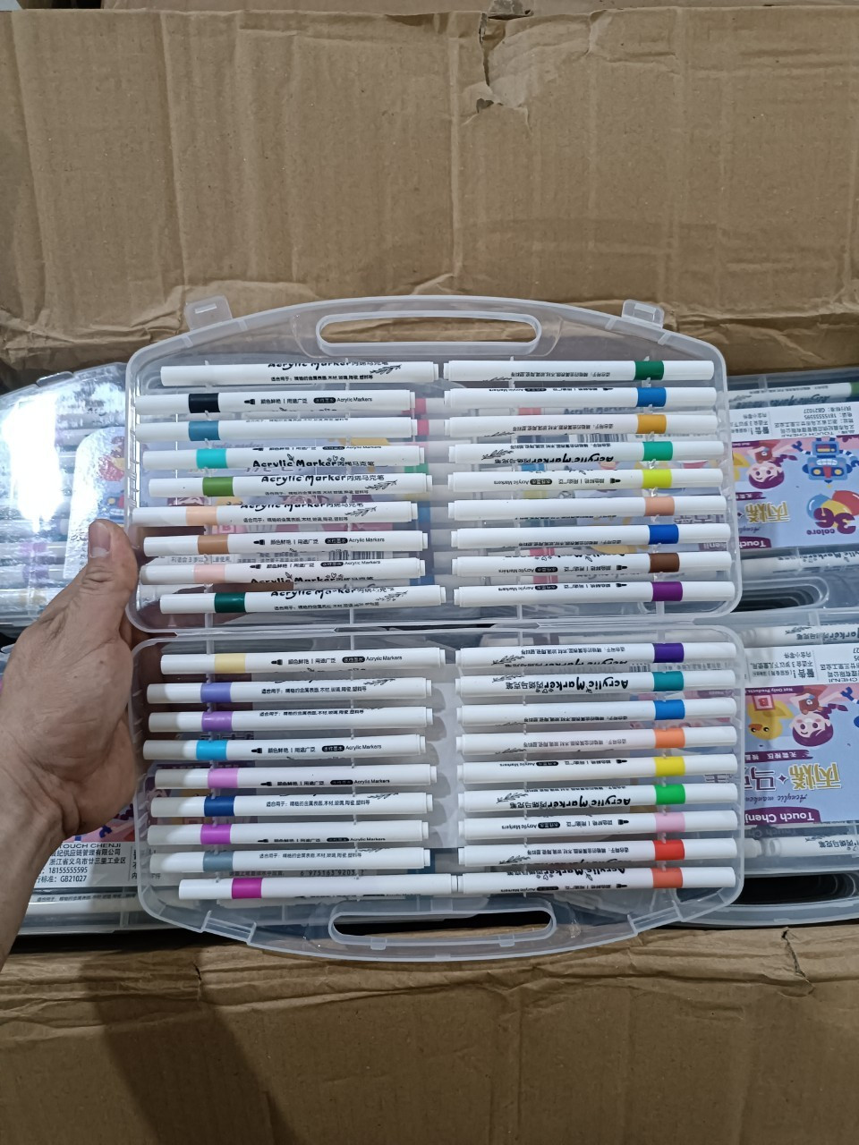 Bút màu ACRYLIC 48 màu tươi sáng