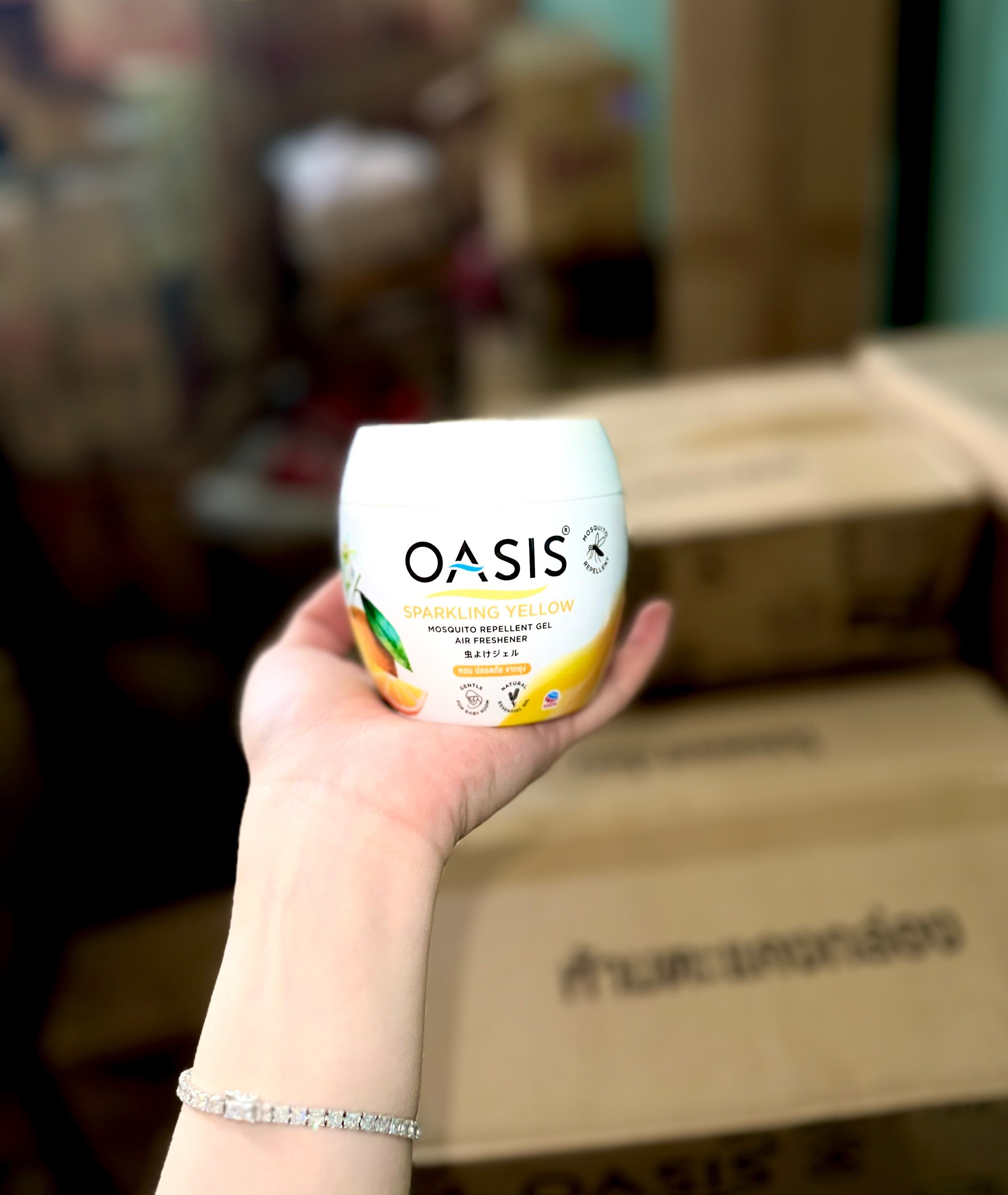 Sáp thơm đuổi muỗi OASIS chuẩn Thái