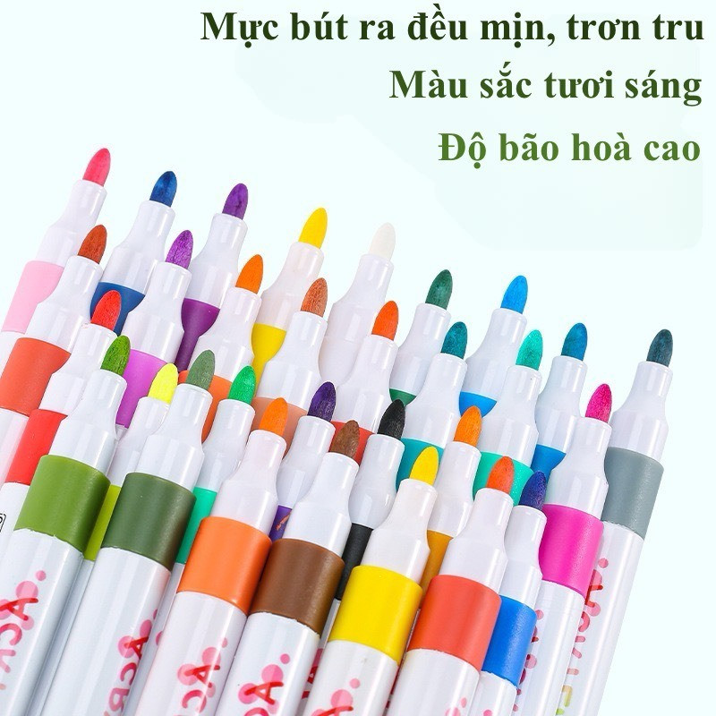 Bút màu ACRYLIC 60 màu tươi sáng