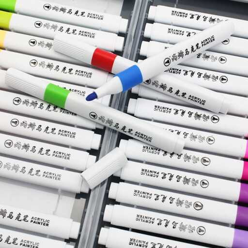 Bút màu ACRYLIC 48 màu tươi sáng