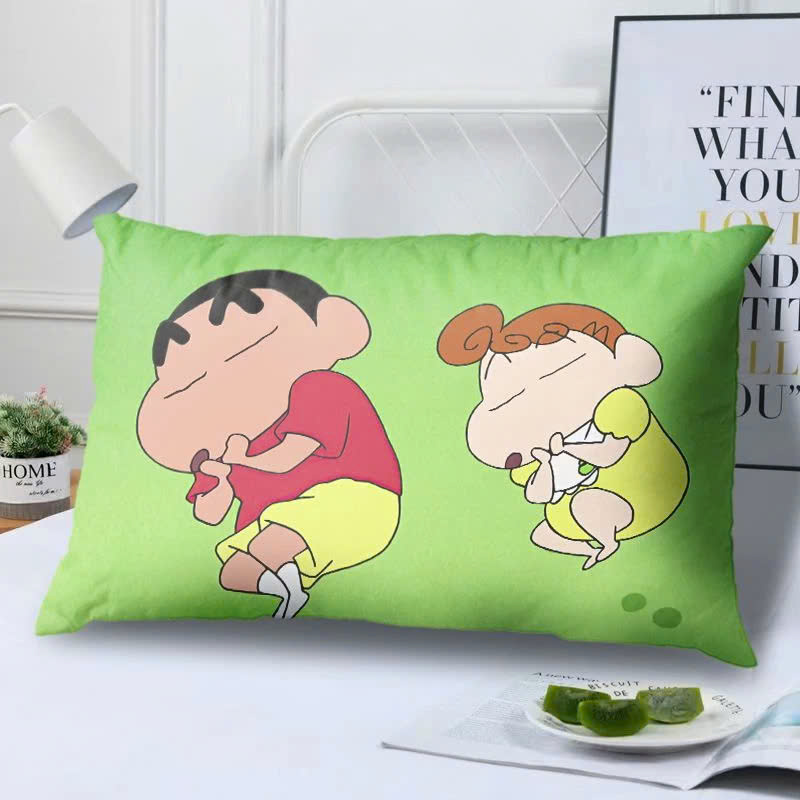 Cặp gối Cotton Poly hoạt hình dễ thương siêu hot