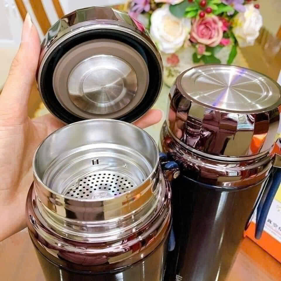 Bình giữ nhiệt Xinlang nắp kim cương 1200ml