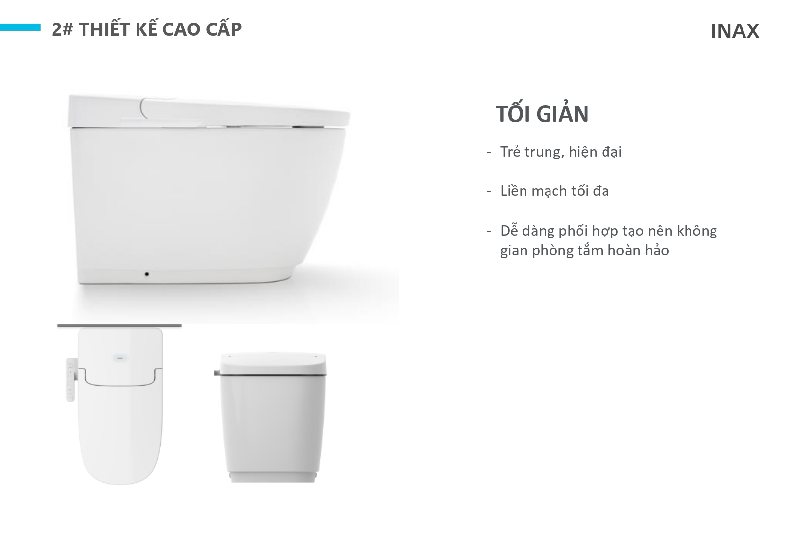 Bồn Cầu Thông Minh INAX AC-819VN/BW1 SARAS Auto Open