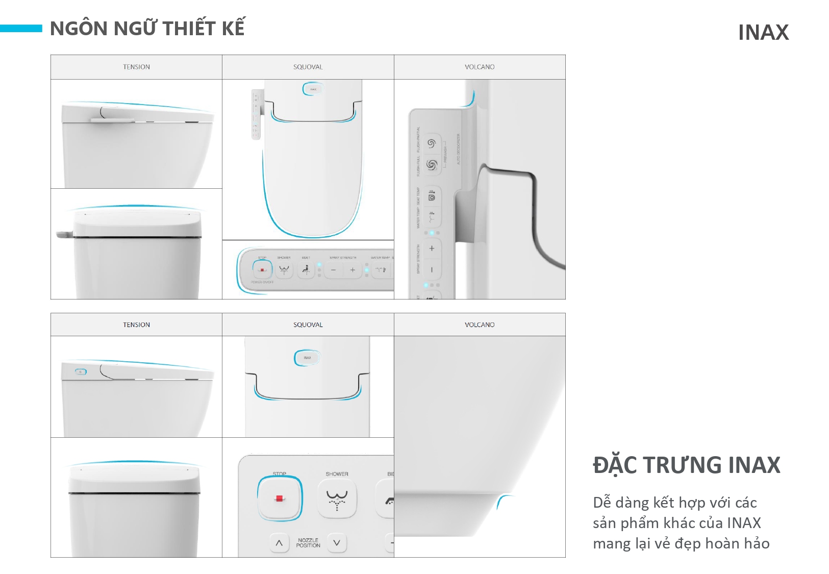 Bồn Cầu Thông Minh INAX AC-819VN/BW1 SARAS Auto Open