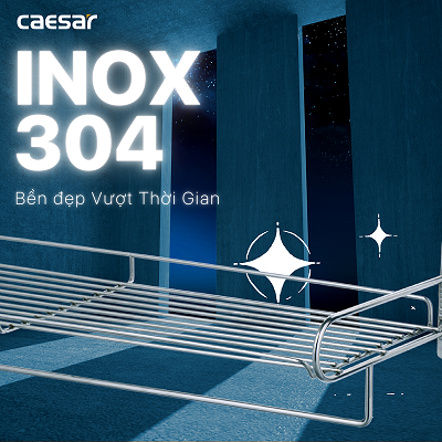 Giá treo khăn Caesar ST834V 2 tầng