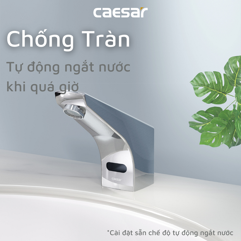 Vòi lavabo chậu rửa mặt Caesar A912 nước lạnh cảm ứng