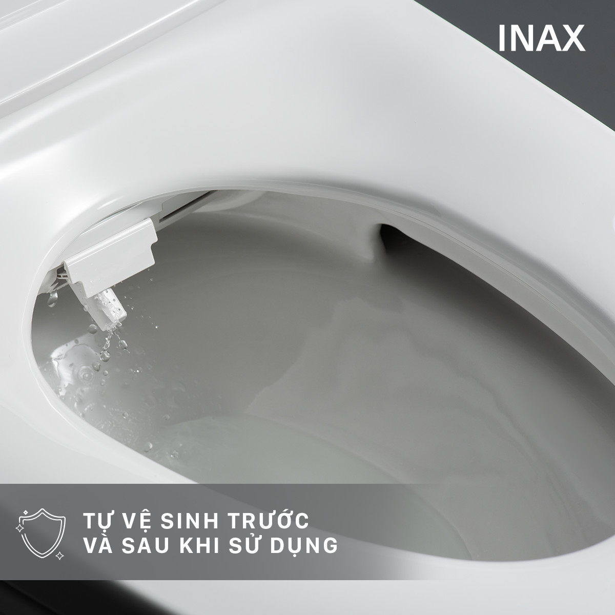 Bồn Cầu Thông Minh Inax  AC-819VN SARAS Auto Open