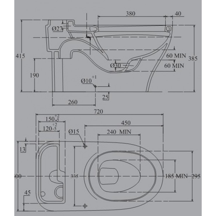 Bồn Cầu Thông Minh Viglacera V91