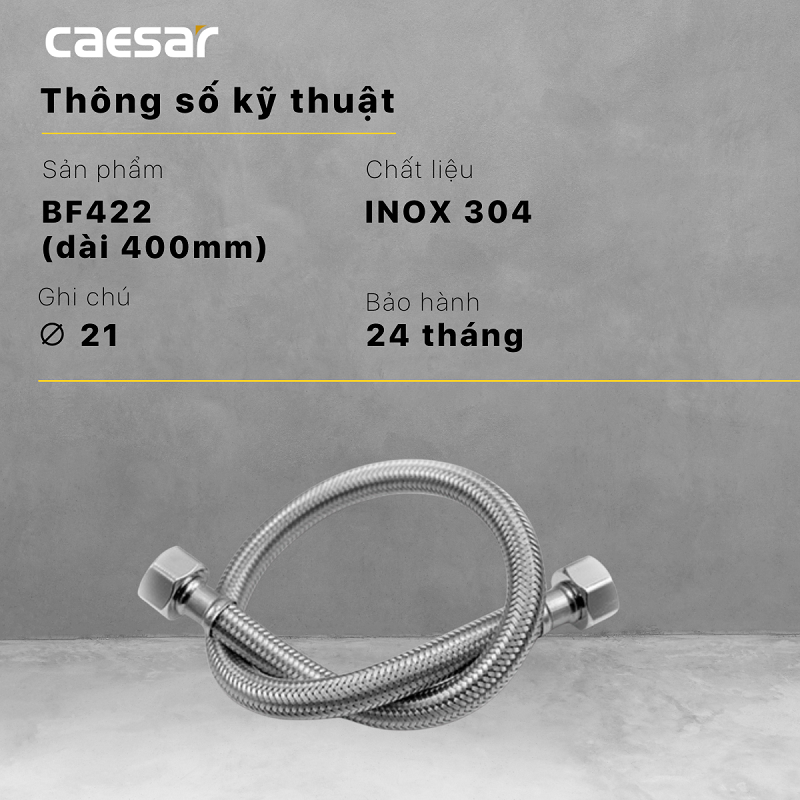 Dây cấp xi Caesar BF422