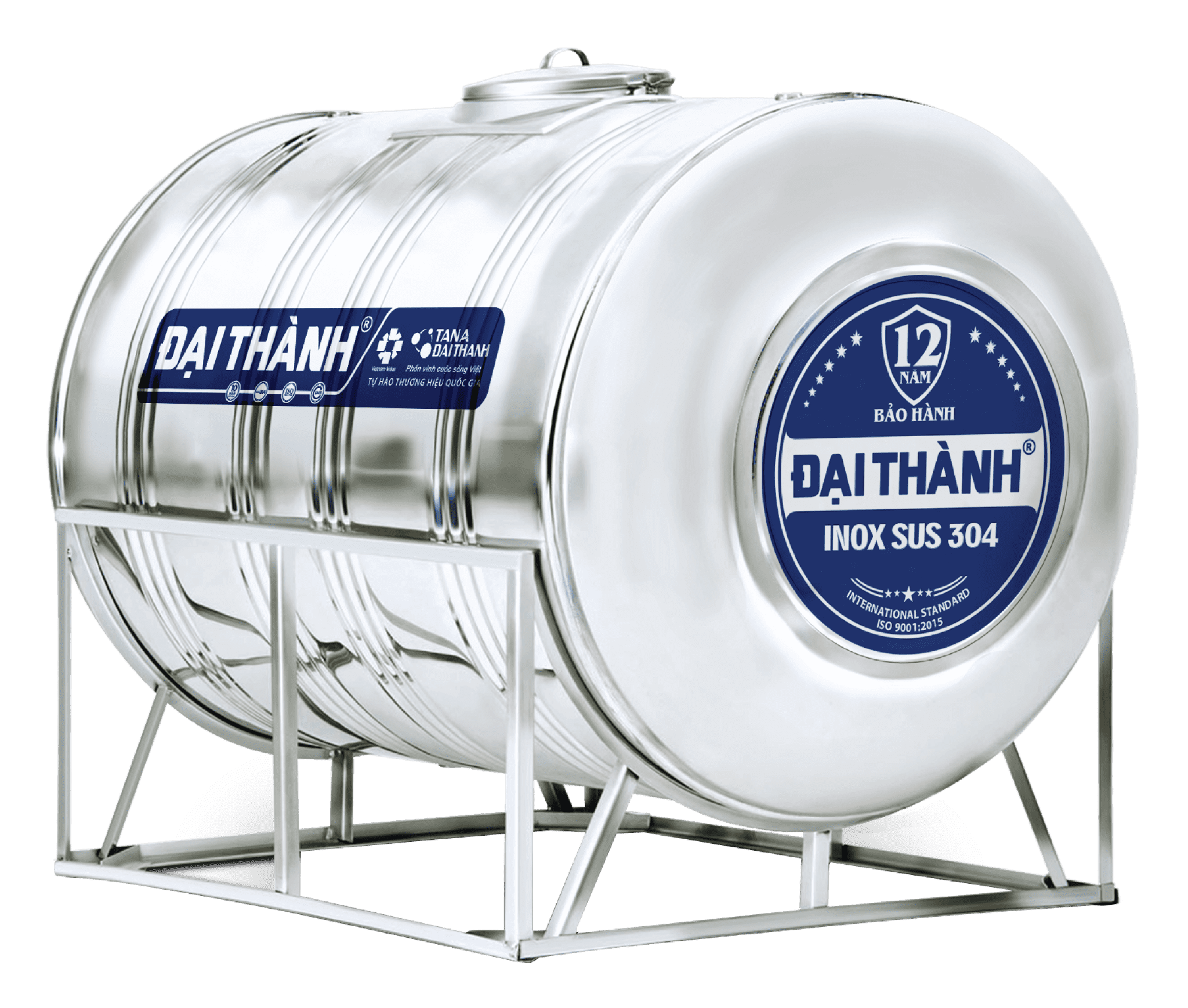 Bồn nước Inox ngang