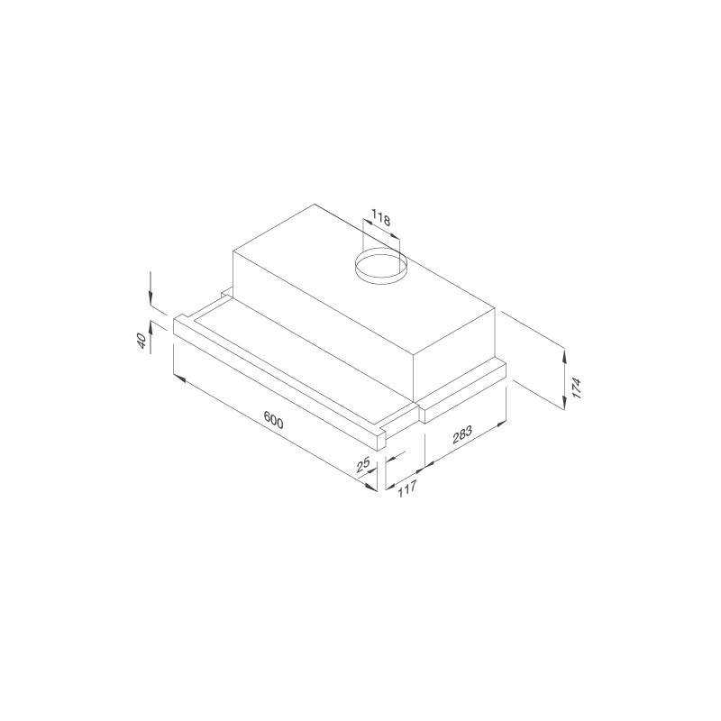 Máy hút khói khử mùi Malloca K1506 TC