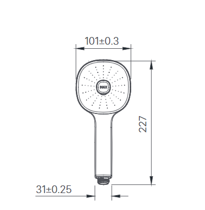 Tay sen INAX BF-SC8 tăng áp