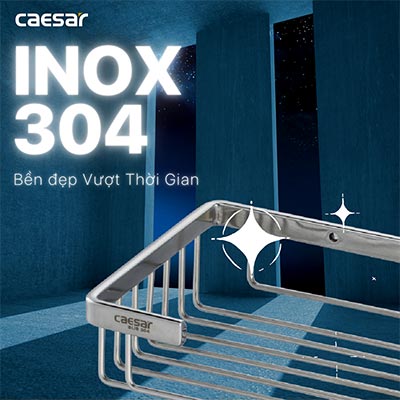 Kệ góc Caesar ST830V Inox 304