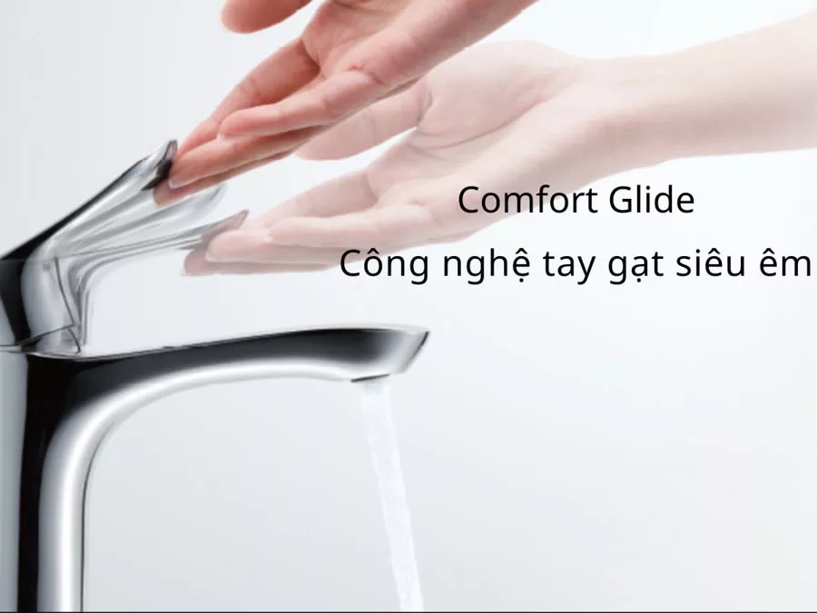 Vòi lavabo chậu rửa mặt Toto TVLM111NS nóng lạnh cổ cao