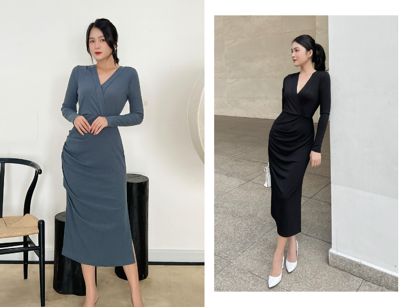 Xanh cổ vịt và đen tôn da cho nàng