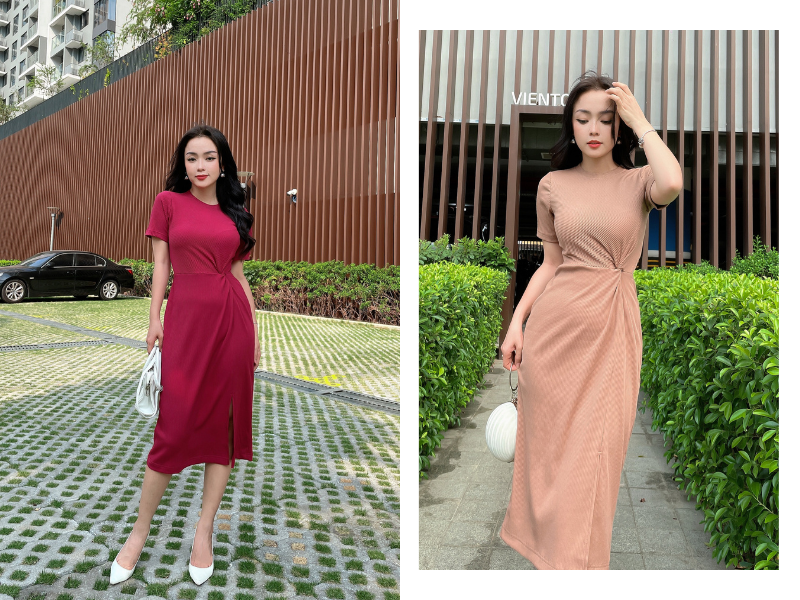 Nâu & đỏ ngọt ngào quyến rũ cho các nàng