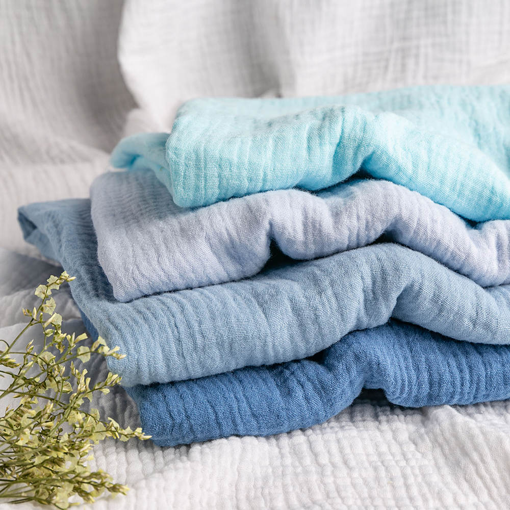 Muslin được yêu thích vì quy trình sản xuất ít ảnh hưởng xấu đến tự nhiên