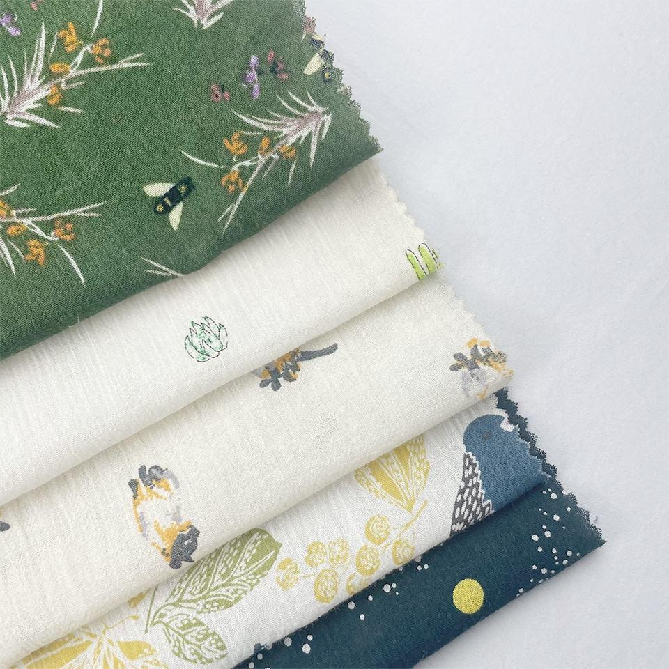 Vải xô có nhiều họa tiết đáng yêu với tính ứng dụng cao