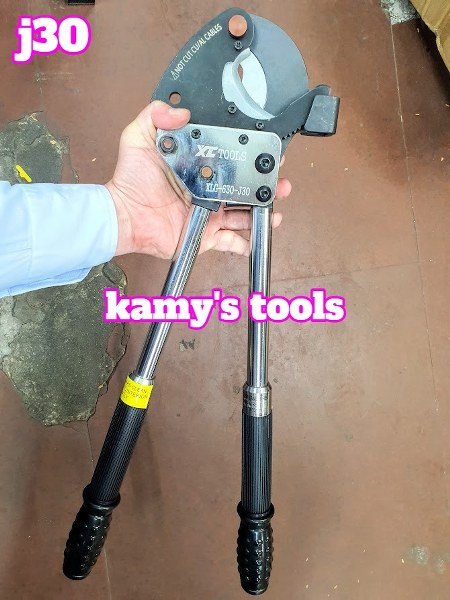 Kìm cắt cáp nhông J30 loại có đế thép đúc, cắt nhôm lõi thép acsr 620mm2, kéo cắt cáp