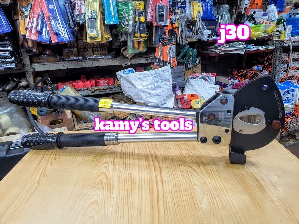 Kìm cắt cáp nhông J30 loại có đế thép đúc, cắt nhôm lõi thép acsr 620mm2, kéo cắt cáp