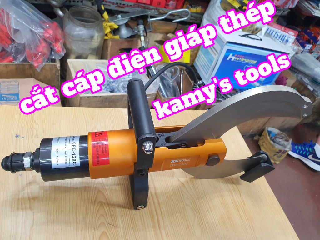 Đầu cắt cáp điện giáp thép thủy lực 85mm 105mm 120mm CPC-85C CPC-105C CPC-120C
