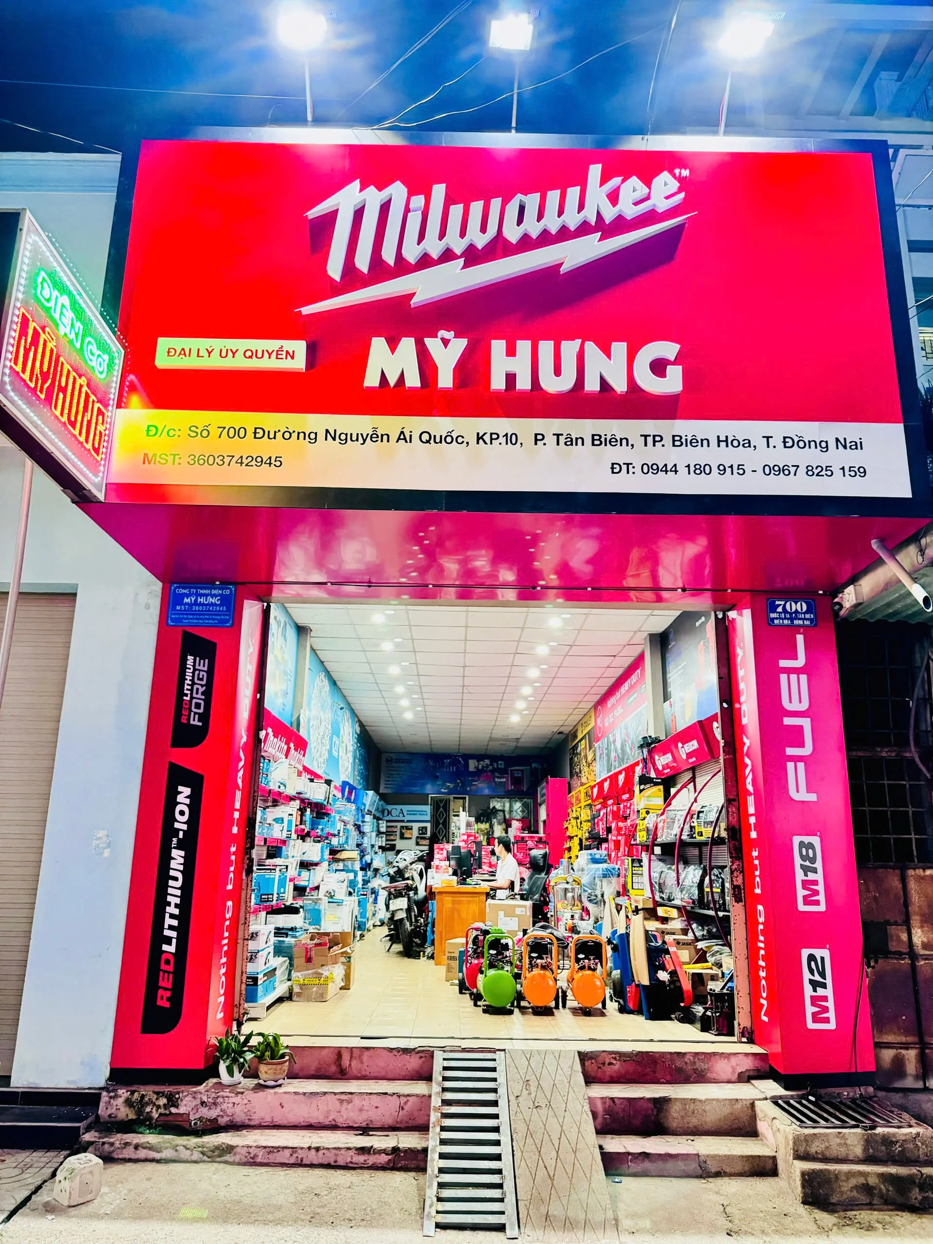 Điện Cơ Mỹ Hưng - Đại lý Milwaukee Chính Hãng tại Biên Hòa Đồng Nai