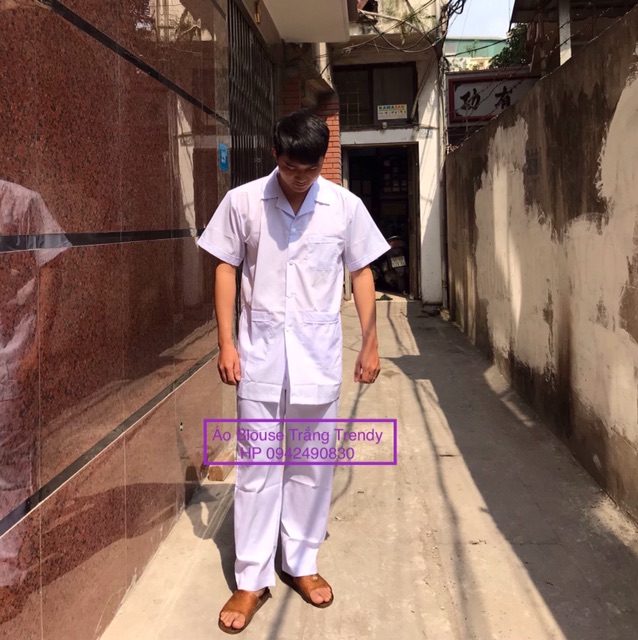 Ao blouse trang gia re tai Ha Noi