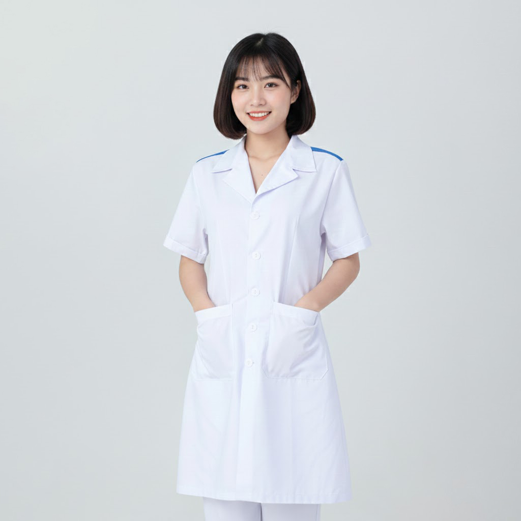 ao blouse trang thuc tap sinh gia re