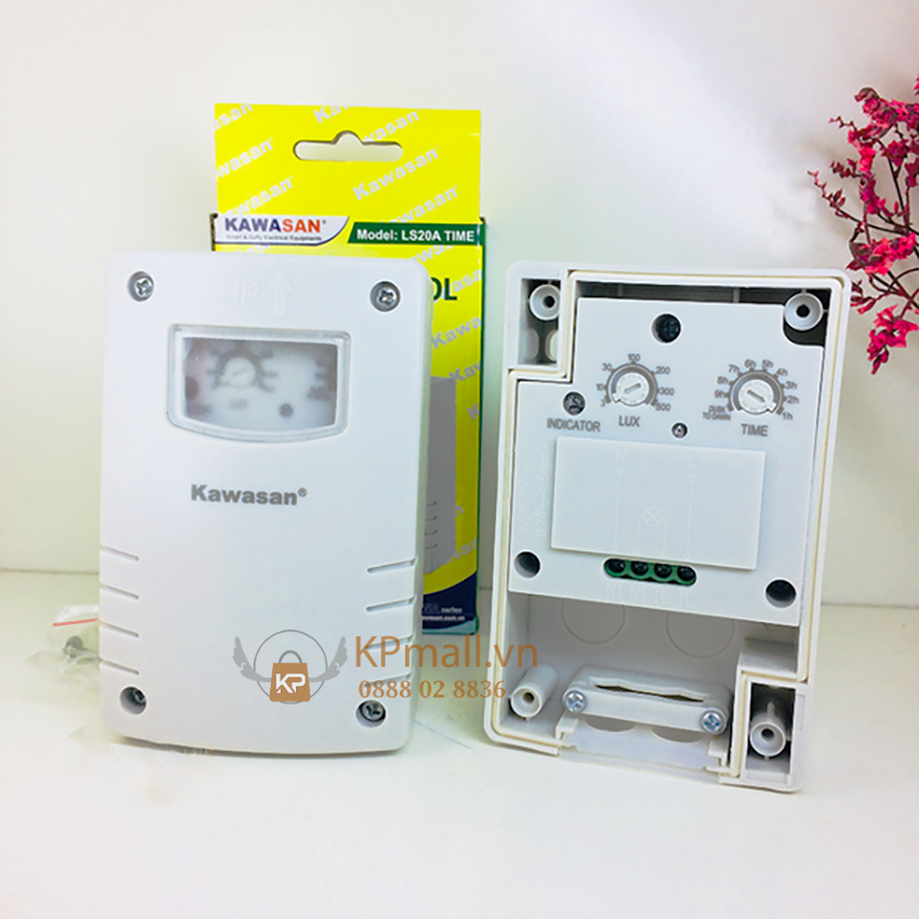 nơi bán công tắc cảm ứng ánh sáng cho đèn sân vườn kawasan ls20a time