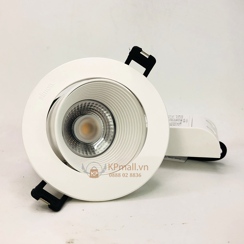 mua mat vien nhua den led chieu diem spotlight kc1 simon n0424-0391 o dau