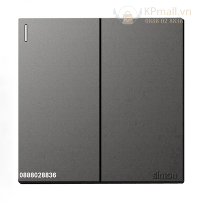 mua công tắc đoi 2 chiều màu xám simon s6 581022