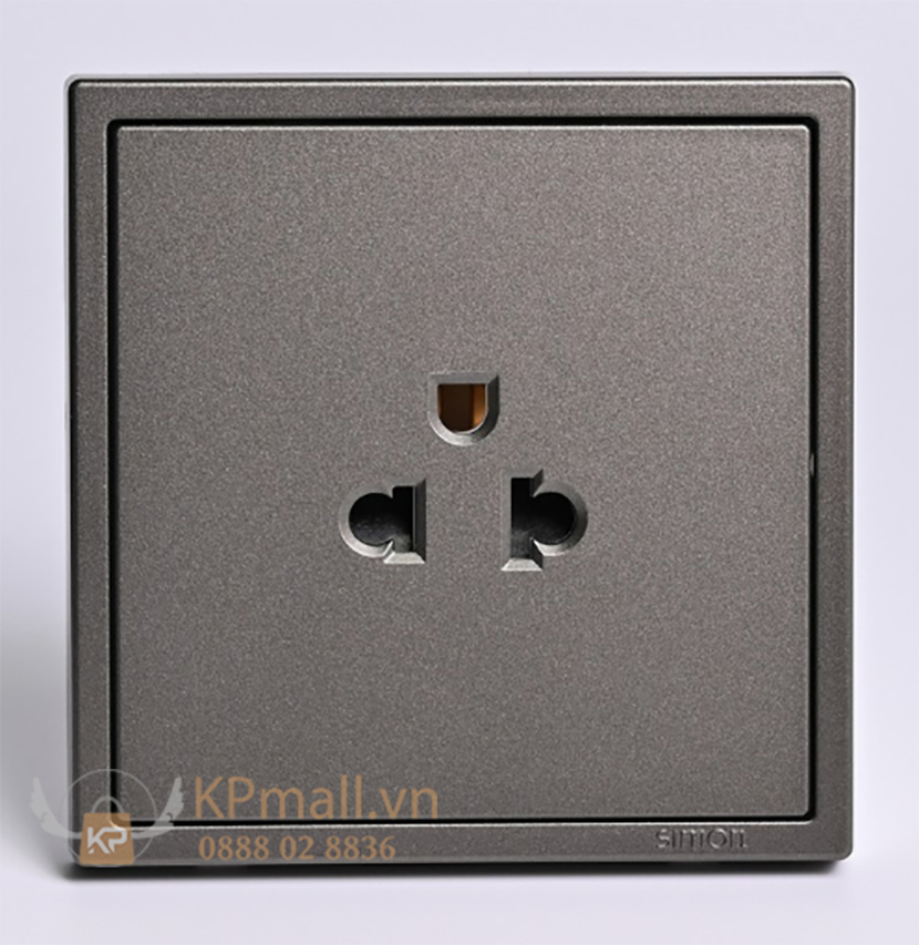 Nơi bán công tắc ổ cắm simon i7 màu xám đen 701087-61